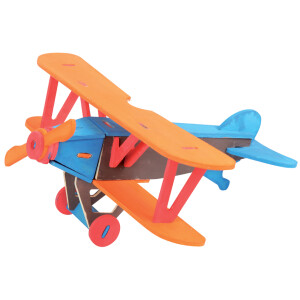 Marabu KiDS 3D Puzzle "Flugzeug Doppeldecker", 25 Teile