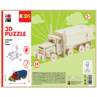 Marabu KiDS 3D Puzzle "Truck Lastwagen", 38 Teile
