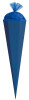 ROTH Bastelschultüte mit Verschluss, 850 mm, ultramarinblau