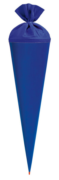 ROTH Bastelschultüte mit Verschluss, 700 mm, ultramarinblau