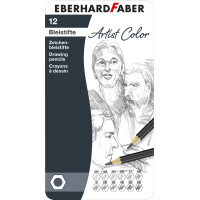 EBERHARD FABER Bleistift Artist Color, 12er Metalletui