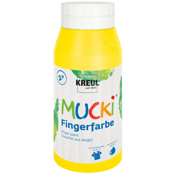 KREUL Fingerfarbe "MUCKI", weiß, 750 ml