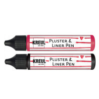 KREUL Pluster & Liner Pen, 29 ml, maigrün