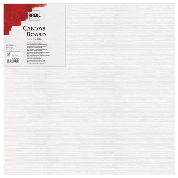 KREUL Malkarton CANVAS BOARD, 240 x 300 mm