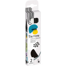 KREUL Acrylmarker TRITON Acrylic Marker, 2er-Set