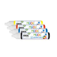 KREUL Window Color Pen "MUCKI", 4er-Set