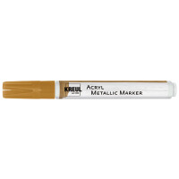 KREUL Acryl Metallic Marker Medium, Rundspitze, silber