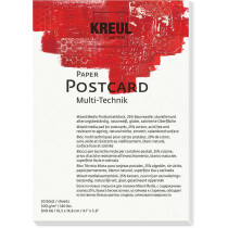 KREUL Künstlerblock Paper Postcard, DIN A6, 20 Blatt
