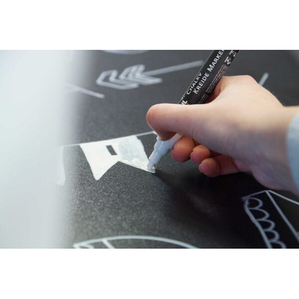 KREUL Kreidemarker Chalky, Medium, Silver Show