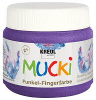 KREUL Funkel-Fingerfarbe "MUCKI", goldschatz,...