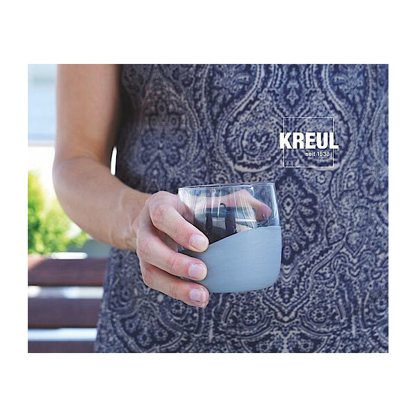 KREUL Glas- und Porzellanfarbe Chalky, Mild Mocca