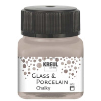 KREUL Glas- und Porzellanfarbe Chalky, Smoky Stone