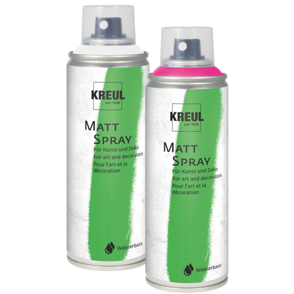 KREUL Spr&uuml;hfarbe MATT SPRAY, blau, 200 ml