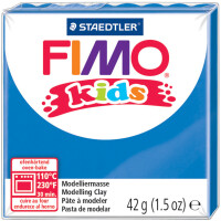FIMO kids Modelliermasse, ofenhärtend, blau, 42 g