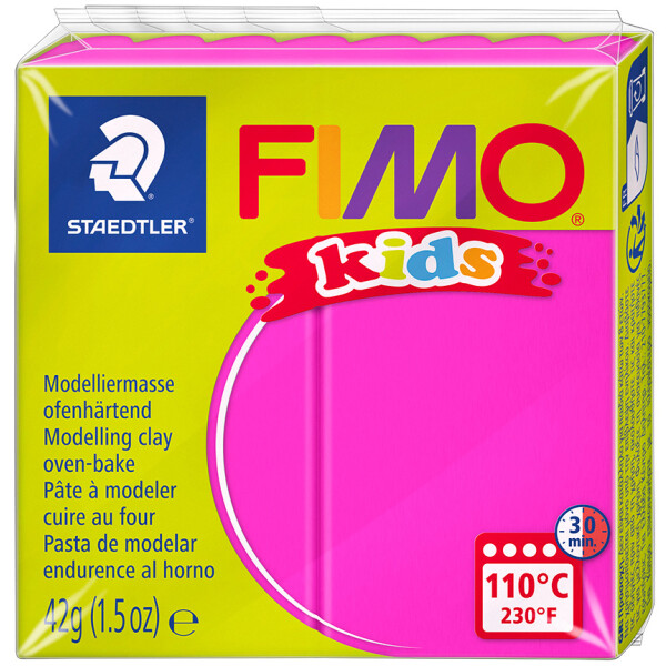 FIMO kids Modelliermasse, ofenhärtend, hellgrün, 42 g