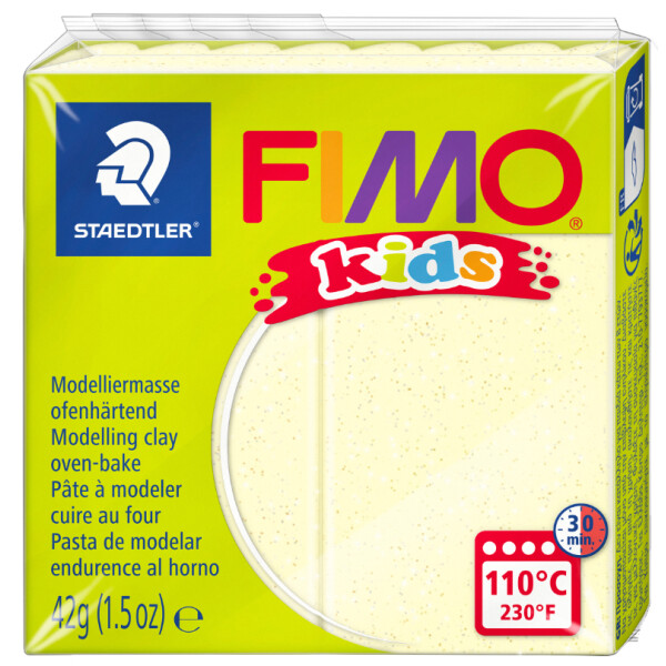 FIMO kids Modelliermasse, ofenhärtend, hellgrün, 42 g