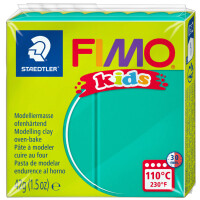 FIMO kids Modelliermasse, ofenhärtend, hellgrün, 42 g