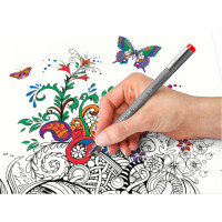 STAEDTLER Pigmentliner, Strichstärke: 0,5 mm, 6er Etui