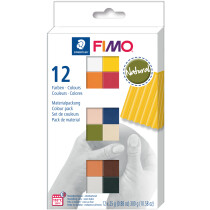 FIMO SOFT Modelliermasse-Set "Natural", 12er Set