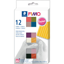FIMO SOFT Modelliermasse-Set "Fashion", 12er Set