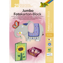folia Jumbo Fotokartonblock, (B)240 x (H)340 mm, 300 g qm