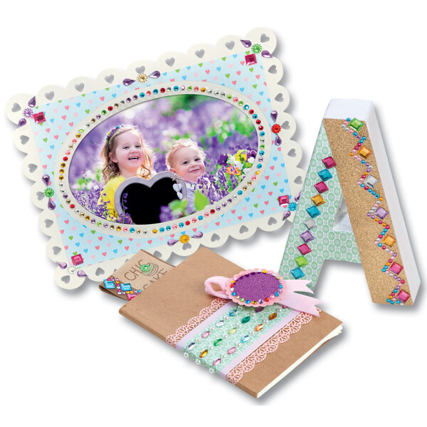 folia Schmucksteinbord&uuml;re "Candy 1", selbstklebend