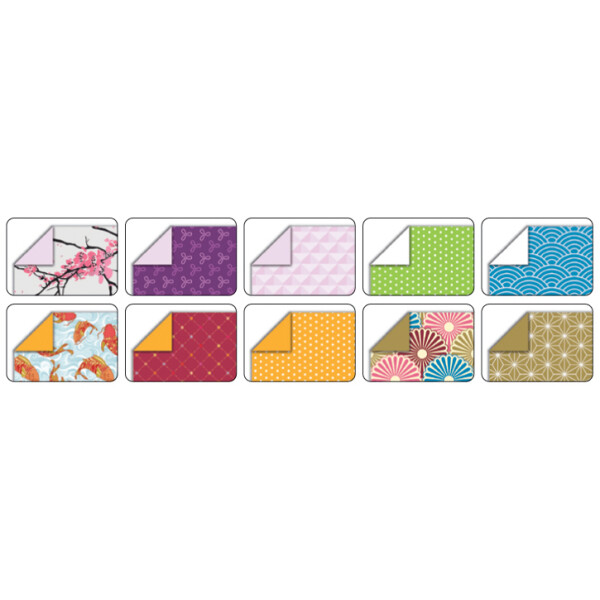folia Faltblätter JAPAN, 150 x 150 mm, 50 Blatt