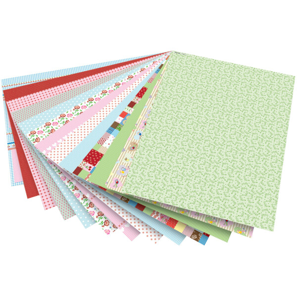 folia Motivkarton "Mittsommerland", 500 x 700 mm, 270 g qm