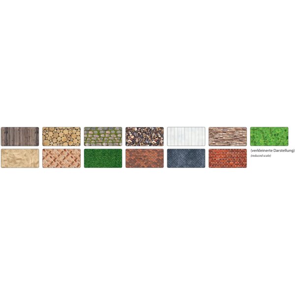 folia Motivkarton "Strukturen", 500 x 700 mm, 270 g qm