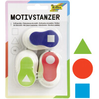 folia Motivstanzer "Ganzjahresmotive", klein, Set 7