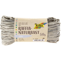 folia Raffia-Naturbast, 50 g, schwarz