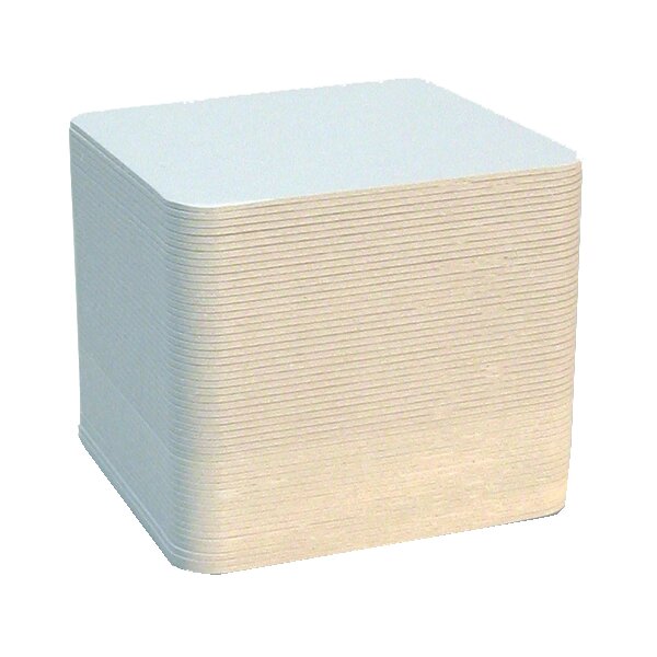 folia Blanko-Bierfilze, quadratisch, 93 x 93 mm
