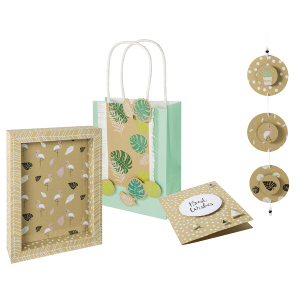 folia Motivblock "Kraftpapier", DIN A4, 20 Blatt