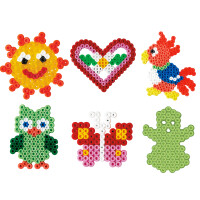 Hama Bügelperlen midi + Stiftplatten, in Kunststoffdose