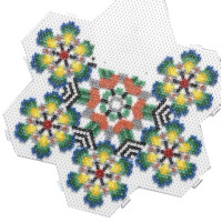 Hama Stiftplatte "großes Herz", weiß