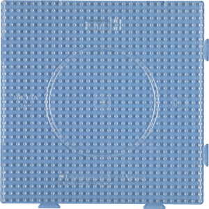 Hama Stiftplatte "großes Quadrat", transparent