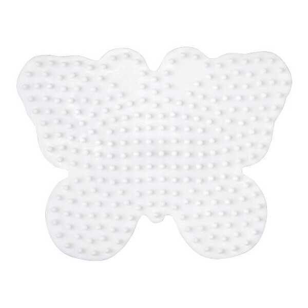 Hama Stiftplatte "kleine Blume", weiß