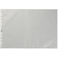 HETZEL Prospekthülle Standard, A3 hoch, PP, genarbt,...
