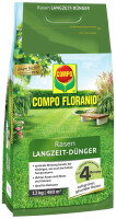 COMPO FLORANID Rasen Langzeit-Dünger Perfect, 12kg...