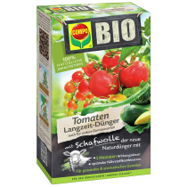 COMPO BIO Tomaten Langzeit-Dünger mit Schafwolle, 750 g