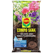 COMPO SANA Balkon- und Kübelpflanzenerde, 50 Liter