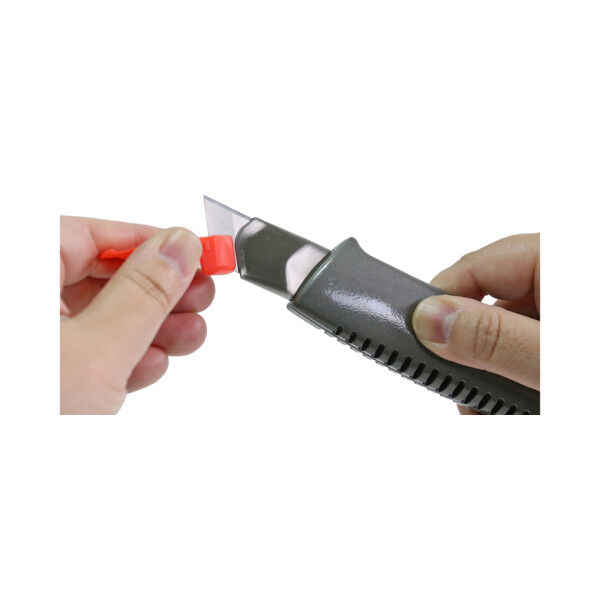NT Cutter L-500GP Alu, Aluminium-Gehäuse, anthrazit