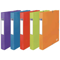 Oxford Sammelbox "School Life", 25 mm, DIN A4, PP