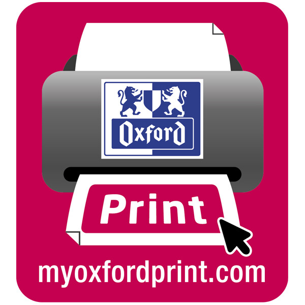 Oxford Kunststoffregister MyColour Lila/pink/weiß/grün/schwarz 400005446