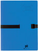 Oxford Dokumentenmappe Bicolor Recyc+, DIN A4, blau