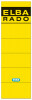 ELBA Ordnerrücken-Etiketten "ELBA RADO" - kurz breit, gelb