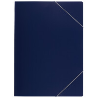 Oxford Eckspanner image, DIN A4, aus PP, dunkelblau