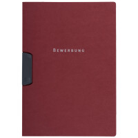 Oxford clip-fix Bewerbungsmappe job-excellent, bordeaux