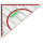 Wonday Geometriedreieck, Hypotenuse: 240 mm