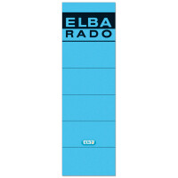 ELBA Ordnerrücken-Etiketten "ELBA RADO" - kurz breit, weiß